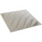 Ekena Millwork 19 5/8in. W x 19 5/8in. H Arrow EnduraWall Decorative 3D Wall Panel Covers 2.67 Sq. Ft. WP20X20AWGBW - alternate 3